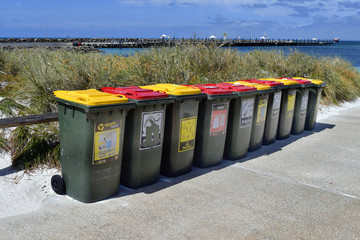Australia, Garbage seperation
