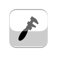 Wrench icon. Illustration