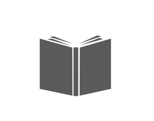 Modern education school book icon 