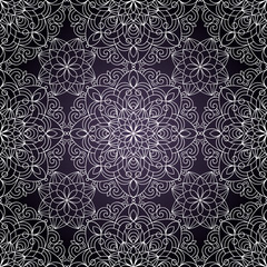 Vector Seamless Lacy Pattern