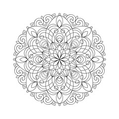 Vector Hand Drawn Mandala