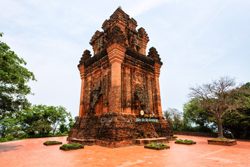 Cham tower in Phu Yen, Vietnam