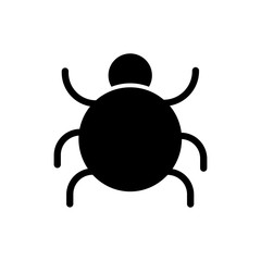 Bug vector icon