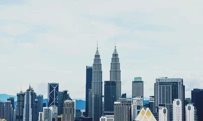 Foto op Aluminium Petronas Tower Kuala Lumpur © kishoredharuman