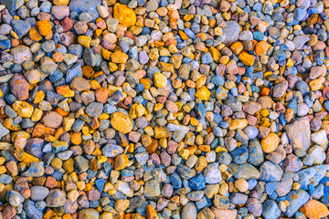 Colorful stone texture background