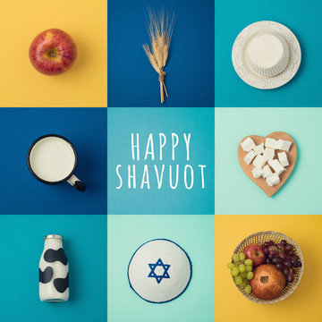 Jewish holiday Shavuot concept