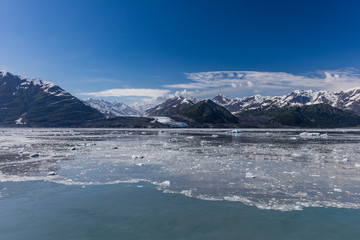 Fototapeta na wymiar Hubbard Glacier in Alaska. 
