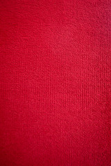 Texture of red velvet.