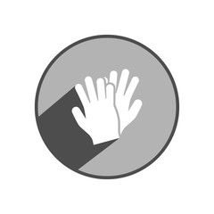 Gloves icon. Vector Illustration