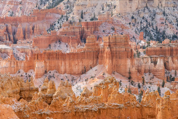 Rock formations in Bryce Canyon National Park, Utah