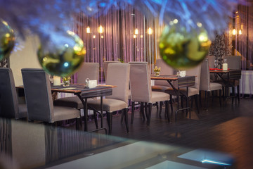 romantic mood in a cafe
