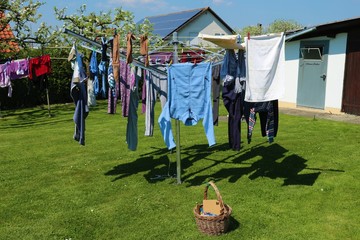 W&auml;sche aufh&auml;ngen