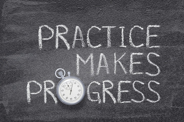 practice makes progress watch