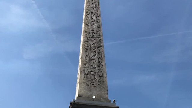 Ob&eacute;lisque de la Place de la Concorde &agrave; Paris