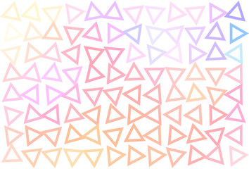 Abstract colored triangle shape pattern. Tile, concept, backdrop & wallpaper.