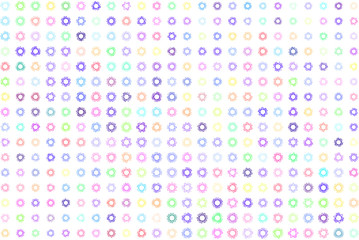 Abstract colored star shape pattern. Effect, messy, concept & cover.