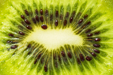 Close up on Kiwi fruit