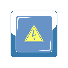 Electricity danger icon