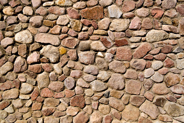 Wall of stones
