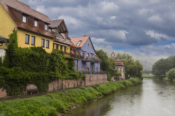 Obraz premium Wertheim am Main city, Germany - popular tourist destination