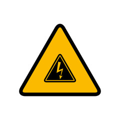 Electricity danger icon