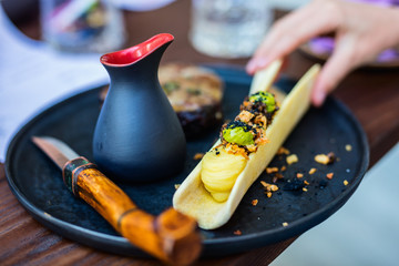 Delicious lunch or dinner