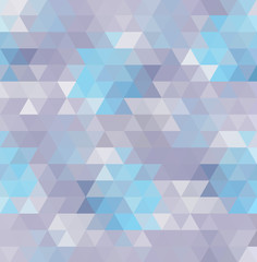 Blue Grid Mosaic Background, Creative Design Templates