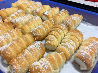 Schaumrollen, or Schillerlocken for pastry