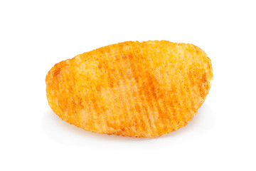 Orange pepper potato chips