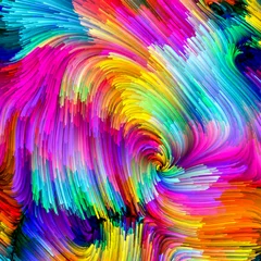 Rolgordijnen Energy of Liquid Color © agsandrew