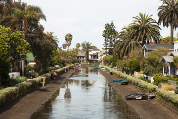 Fototapeta premium Venice Beach Canals, Kalifornia, USA
