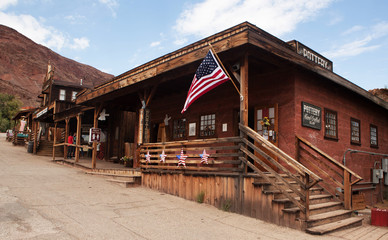 Old Wild West Cowboy Town