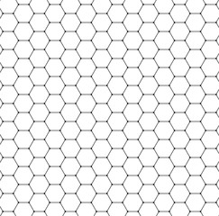 Seamless Background_Honeycomb Structure #Vector Graphics