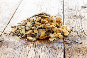 pumpkin sunflower seeds cashews