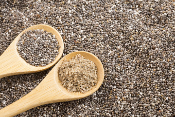 Ground chia seeds - Salvia hispánica