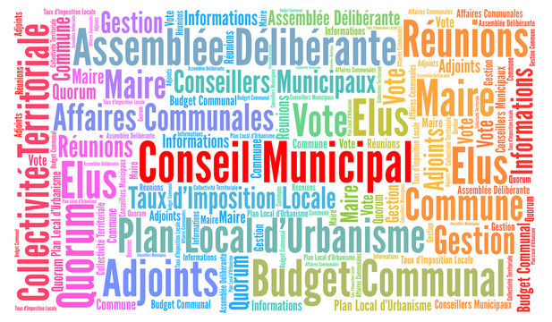 Conseil Municipal Nuage De Mots