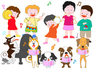 ペットと子供たちのコンサート