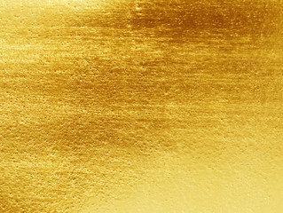 Naklejka premium Shiny yellow leaf gold foil texture