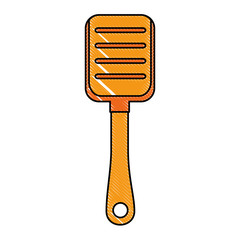 plastic shovel isolated icon vector illustration design