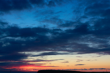 Obraz premium Birsay Sunset