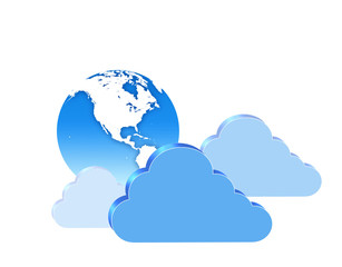 クラウド　クラウドコンピューティング　金融　クラウドファンディング　天気予報　グローバル