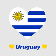 Obraz premium The heart of Uruguay 