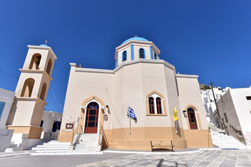 Fototapeta premium One of the main churches of Chora on Serifos island in Greece