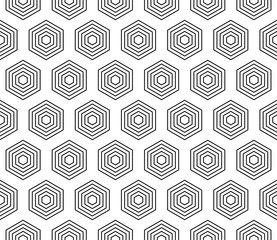Pattern seamless abstract background black color and white line. Geometric line vector.