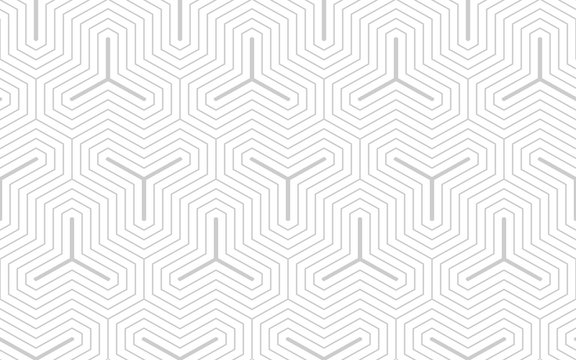 Pattern seamless abstract background white and gray line. Geometric pattern design vector.