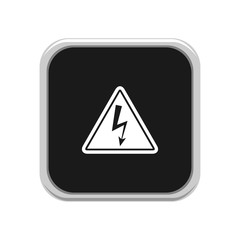 Electricity danger icon