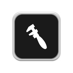 Wrench icon. Illustration