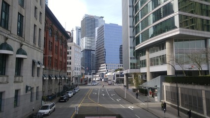 Fairmont Pacific Rim and Downtown Vancouver Buildings