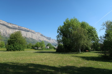 Fototapeta na wymiar Parc du Bachais