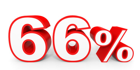 Sixty six percent off. Discount 66 %.